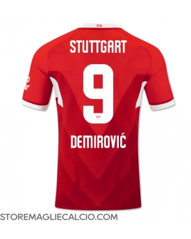 Stuttgart Ermedin Demirovic #9 Maglia Gara Trasferta Repliche 2024-25 Maniche Corte Stuttgart Ermedin Demirovic #9 Maglia Gara Trasferta Repliche 2024-25 Maniche Corte